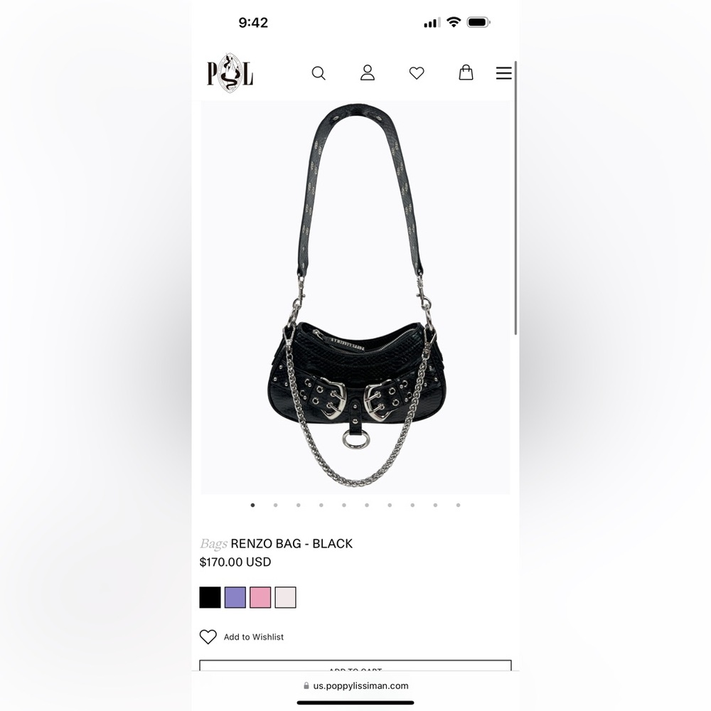 Poppy Lissiman Renzo Bag - black
